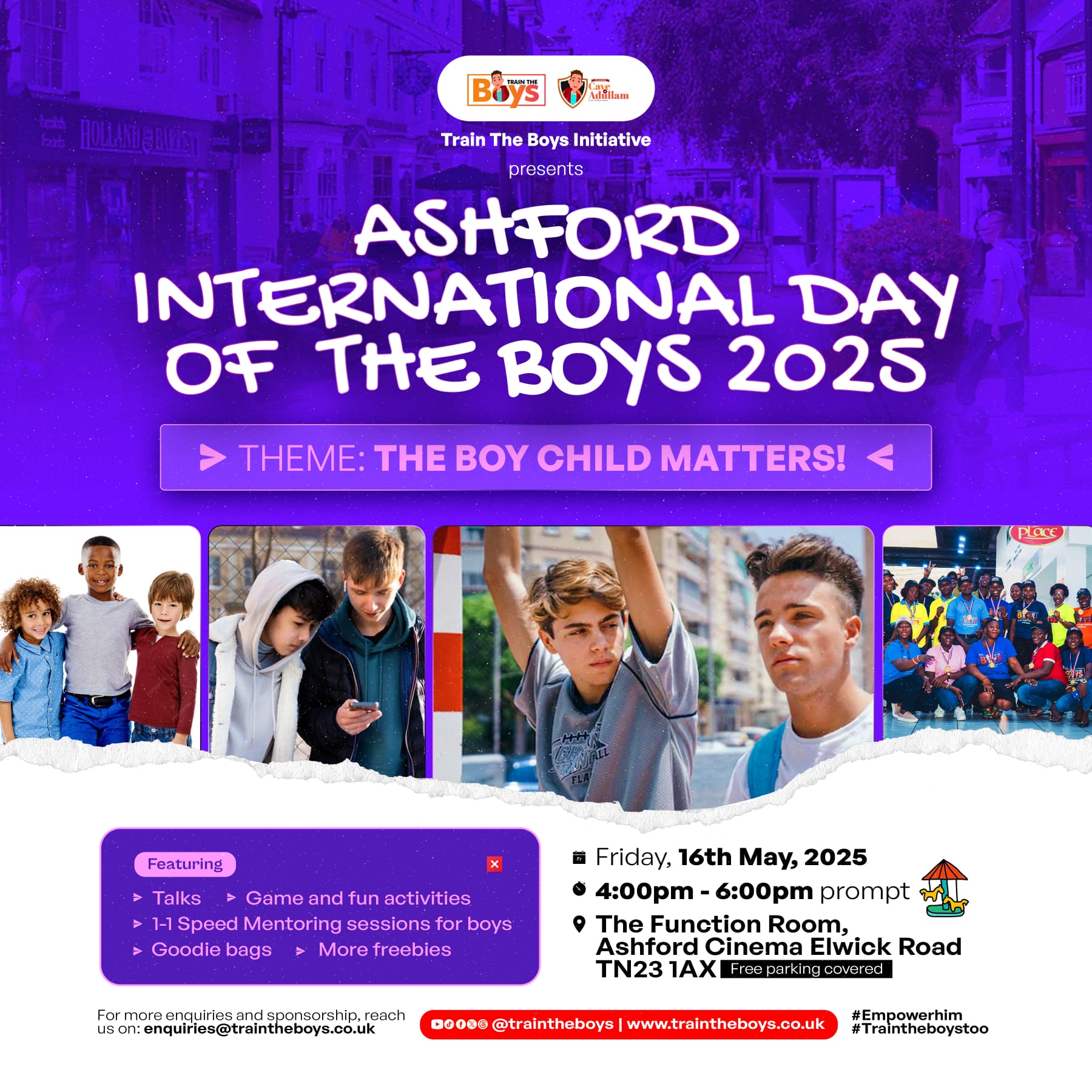 International Day of the Boy-Child - Ashford Edition